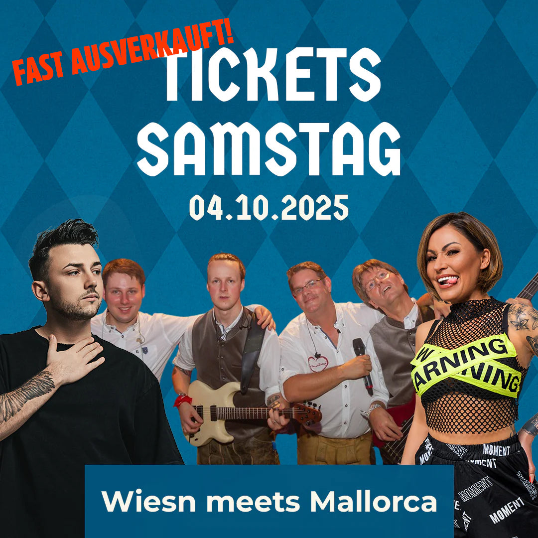 16. Siegener Oktoberfest - Tickets Samstag 04.10.2025