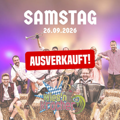 17. Siegener Oktoberfest - Tickets Samstag 26.09.2026