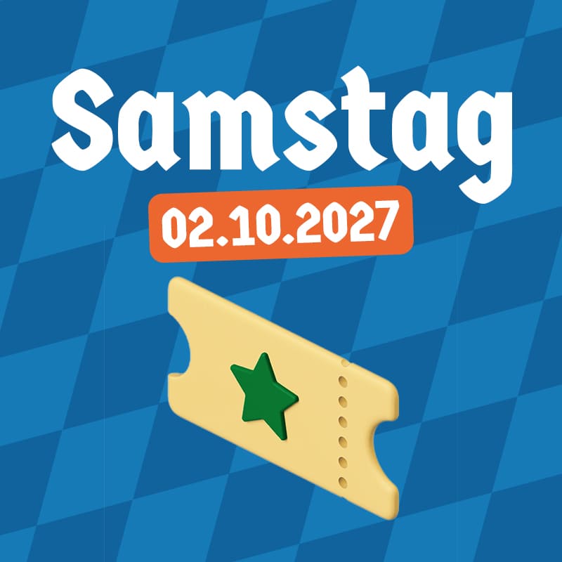 18. Siegener Oktoberfest – Early-Bird – Samstag 02.10.2027
