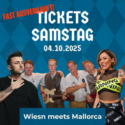 16. Siegener Oktoberfest - Tickets Samstag 04.10.2025